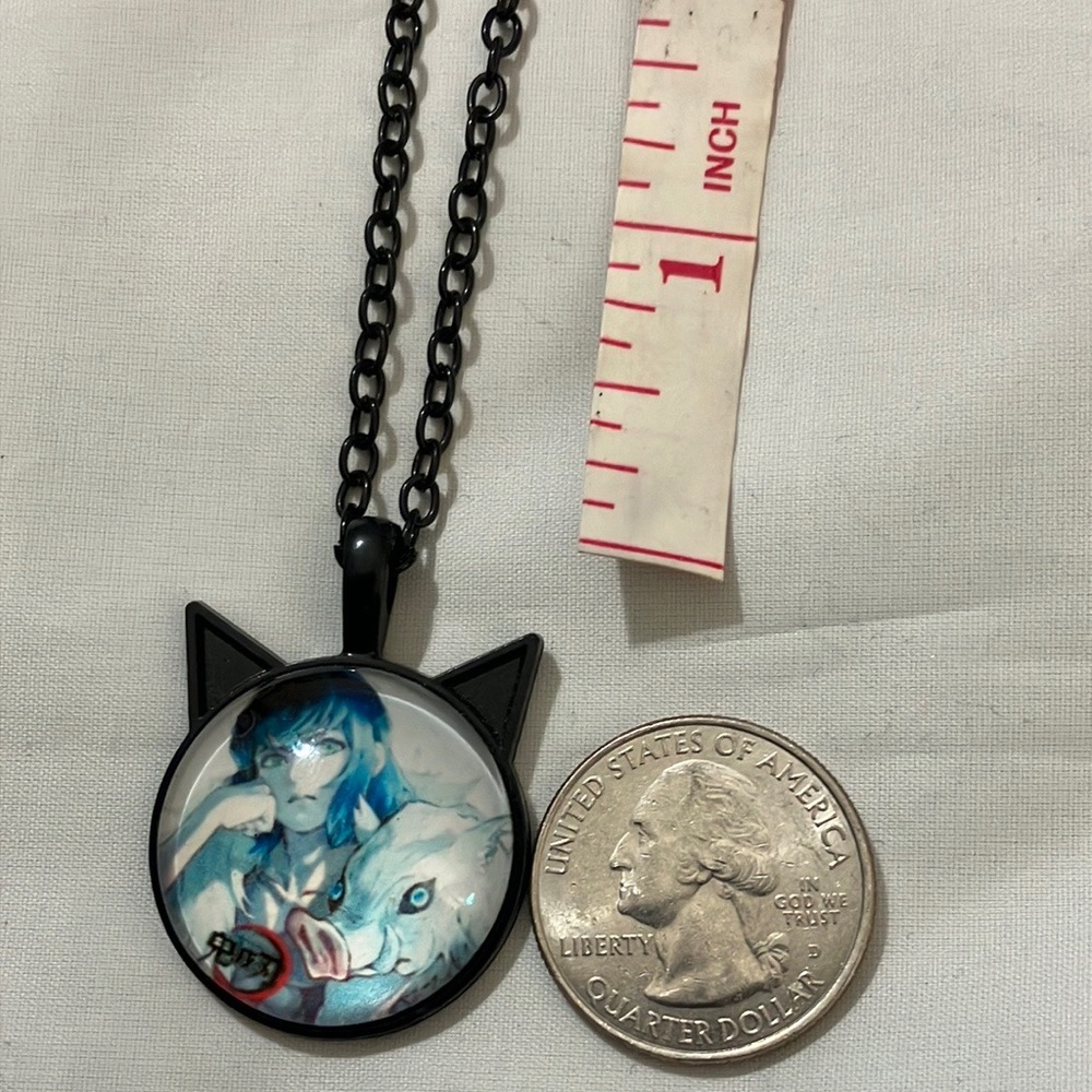 Hashibira Inosuke Demon Slayer Necklace - Picture 7 of 10